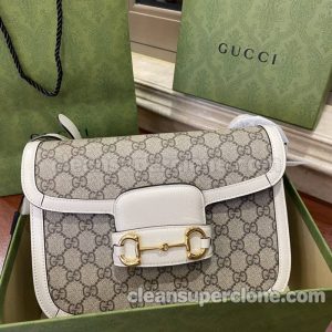 Gucci bag Super Clone picture and price white Crossbody saddle women