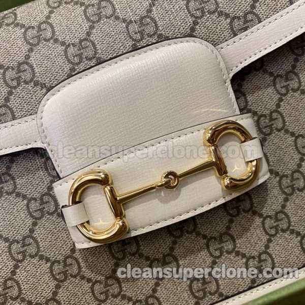 Gucci bag Super Clone picture and price white Crossbody saddle women 2