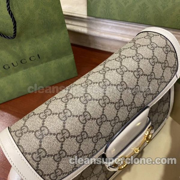 Gucci bag Super Clone picture and price white Crossbody saddle women 6