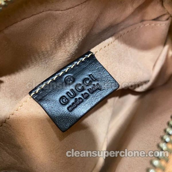 Gucci bag Super Clone picture and price orange Waist cowhide women 9