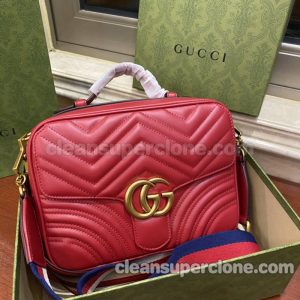 Gucci bag Super Clone picture and price red Handbag Crossbody cowhide women