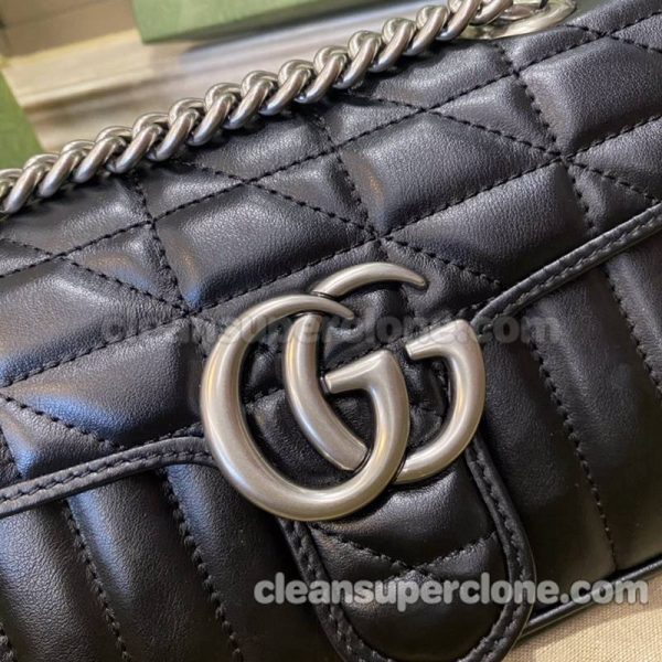 Gucci bag Super Clone picture and price black Shoulder cowhide women 2