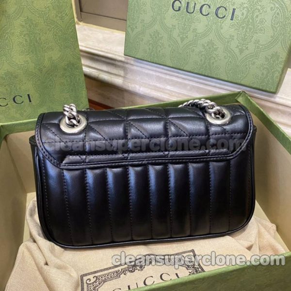 Gucci bag Super Clone picture and price black Shoulder cowhide women 4