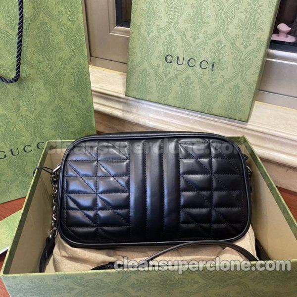 Gucci bag Super Clone picture and price black Shoulder cowhide women 3