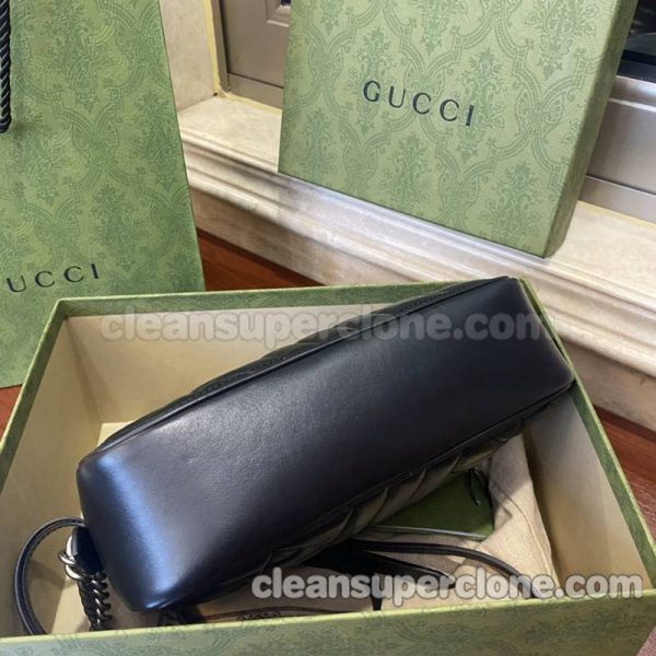 Gucci bag Super Clone picture and price black Shoulder cowhide women 5