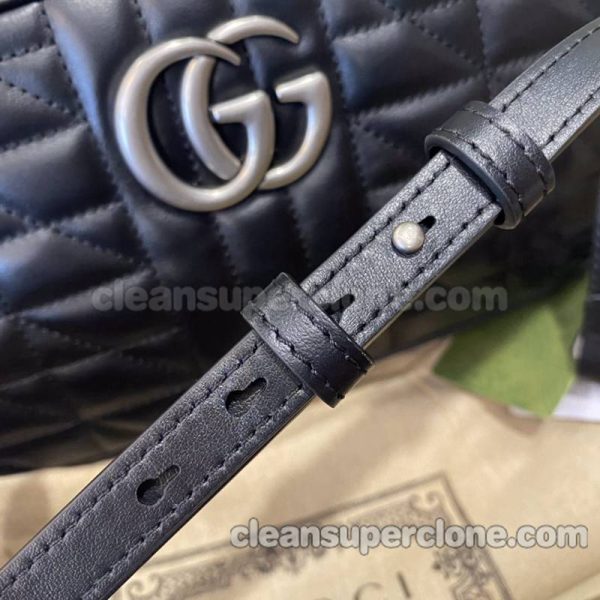 Gucci bag Super Clone picture and price black Shoulder cowhide women 6