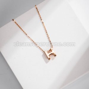 Hermes necklaces Super Clone picture and price women's H letter Jewelry