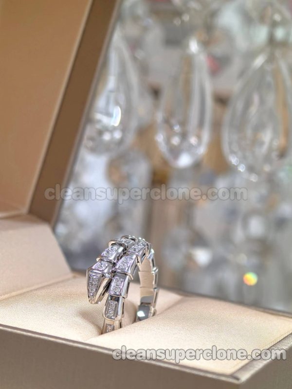 Jewelry 1:1 Copy description and price Bvlgari snake women's rings