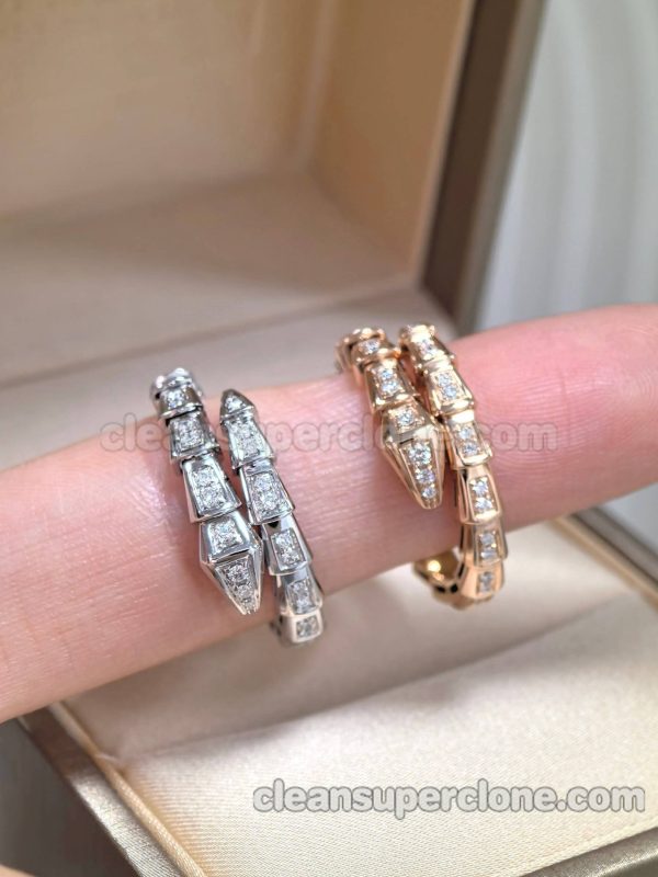 Jewelry 1:1 Copy description and price Bvlgari snake women's rings