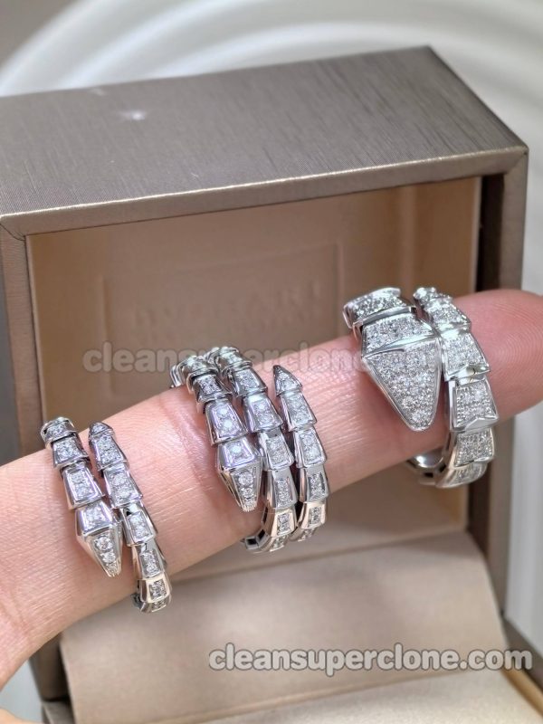 Jewelry 1:1 Copy description and price Bvlgari snake women's rings