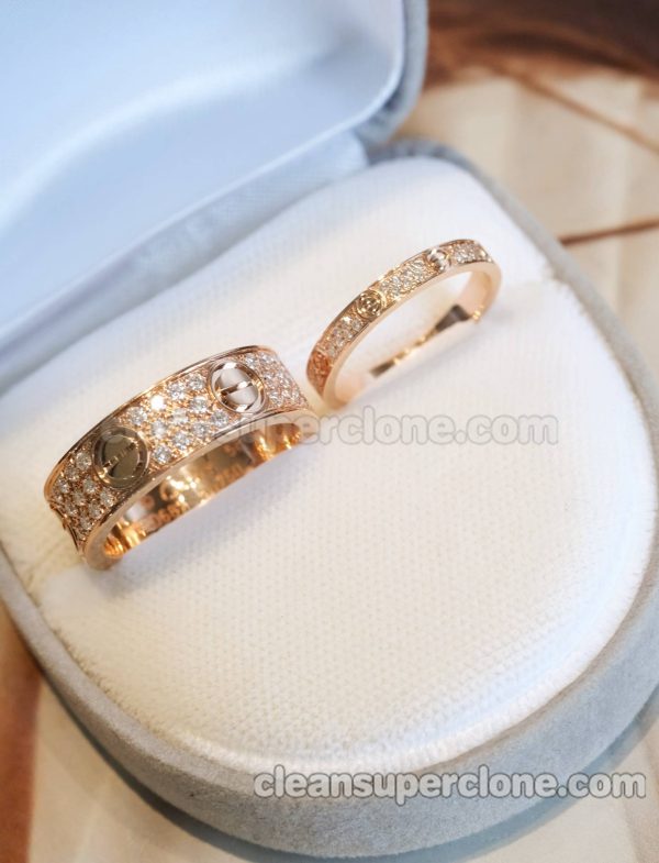 Jewelry 1:1 Copy description and price Cartier couple rings