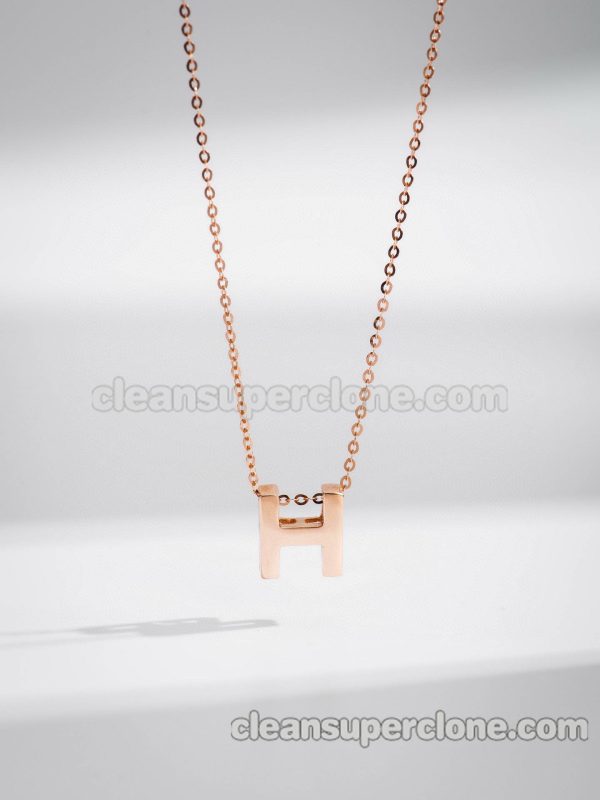 Hermes necklaces Super Clone picture and price women's H letter Jewelry