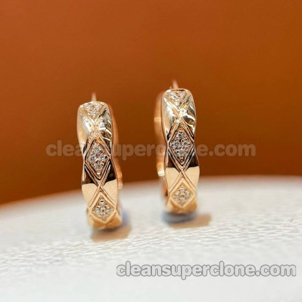 women's earrings replica details and pricing Rhombus element Chanel Jewelry