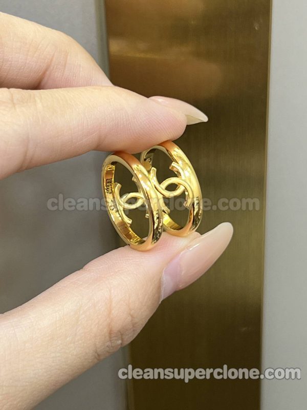 women's rings replica details and pricing gold Chanel Jewelry