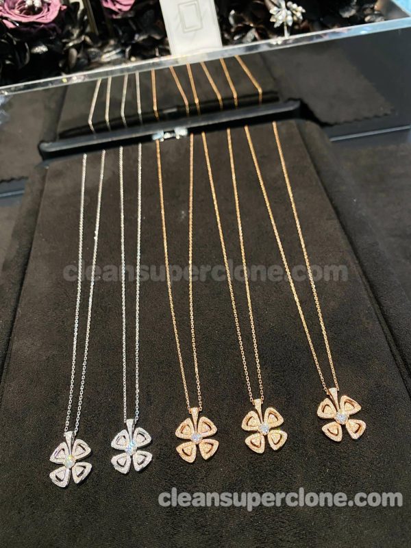 women's necklaces replica details and pricing Bvlgari flower Jewelry