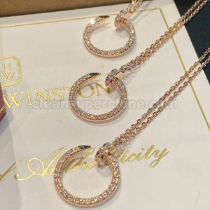 Cartier necklaces Super Clone picture and price nail women's Jewelry