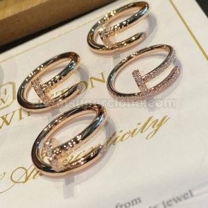 Jewelry 1:1 Copy description and price Cartier nail women's rings