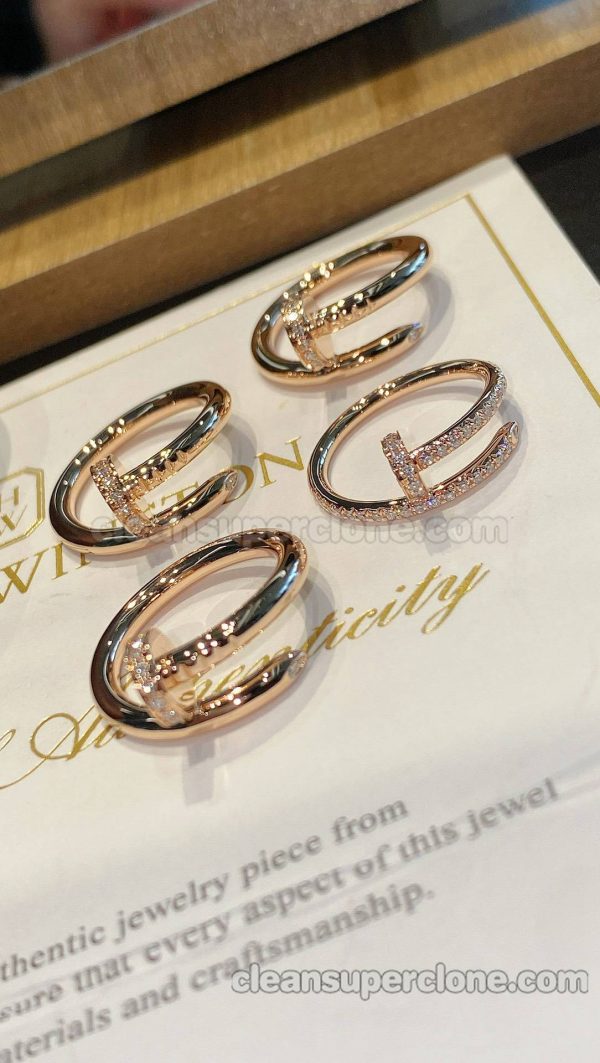 Jewelry 1:1 Copy description and price Cartier nail women's rings