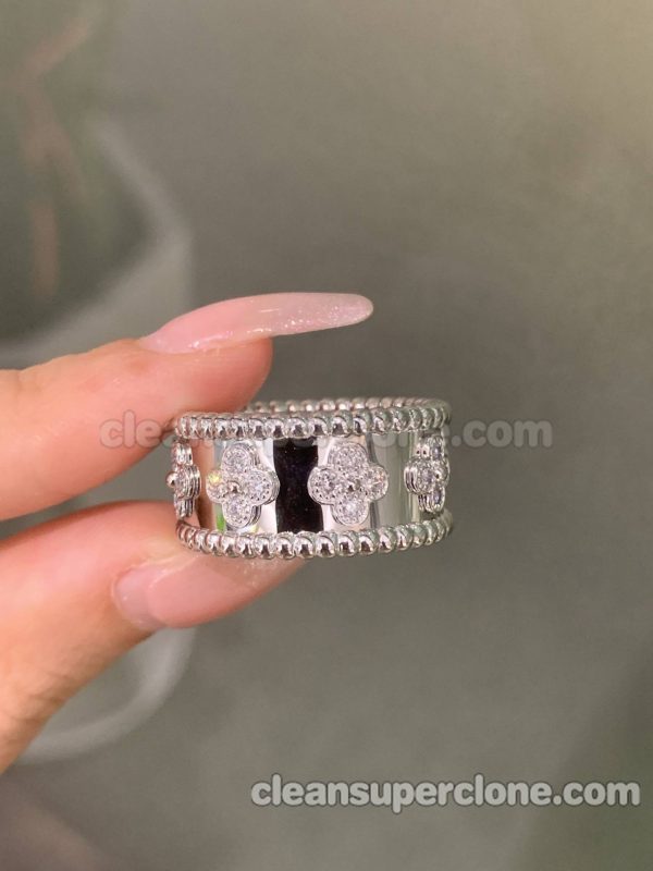 women's rings replica details and pricing Van Cleef & Arpels four-leaf clover Jewelry