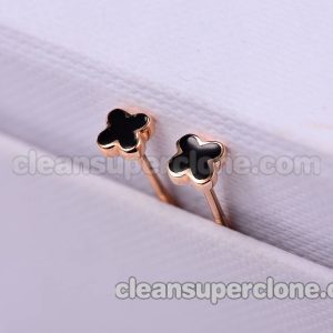 Jewelry 1:1 Copy description and price Louis Vuitton black women's earrings