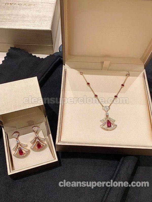 women's necklaces replica details and pricing Bvlgari ruby earrings Jewelry