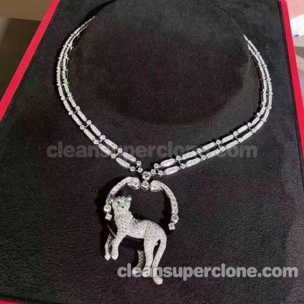 Jewelry 1:1 Copy description and price Cartier Leopard women's necklaces