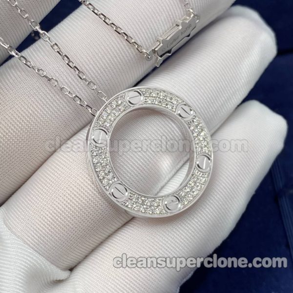 Jewelry 1:1 Copy description and price Cartier women's necklaces