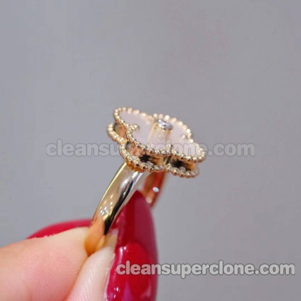 women's rings replica details and pricing Van Cleef & Arpels white Jewelry