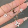 women's necklaces replica details and pricing Louis Vuitton white Jewelry