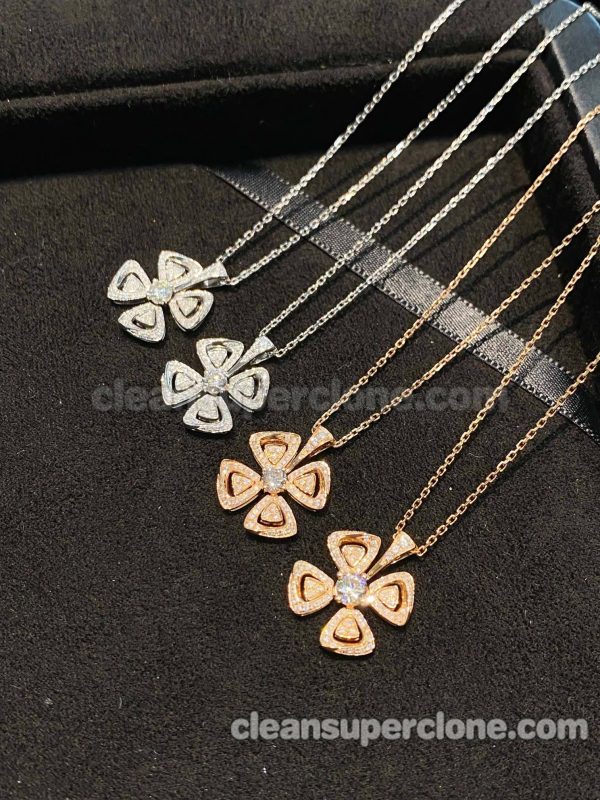 women's necklaces replica details and pricing Bvlgari flower Jewelry