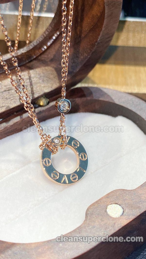 Jewelry 1:1 Copy description and price Cartier women's necklaces