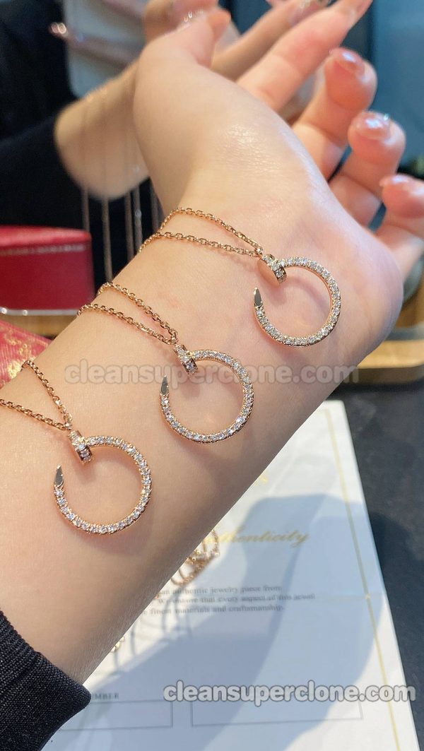 Cartier necklaces Super Clone picture and price nail women's Jewelry