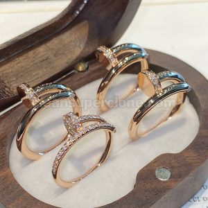 Jewelry 1:1 Copy description and price Cartier nail women's rings