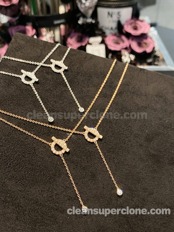 Jewelry 1:1 Copy description and price Hermes women's necklaces