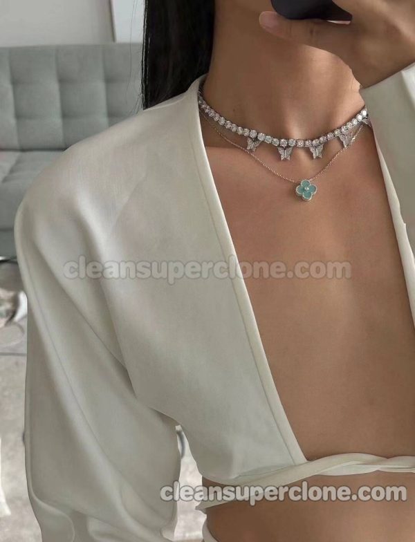 women's necklaces replica details and pricing four-leaf clover Van Cleef & Arpels Jewelry