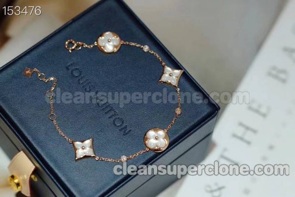 Louis Vuitton bracelets Super Clone picture and price women's white Jewelry