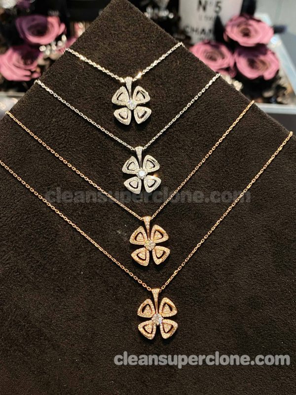 women's necklaces replica details and pricing Bvlgari flower Jewelry