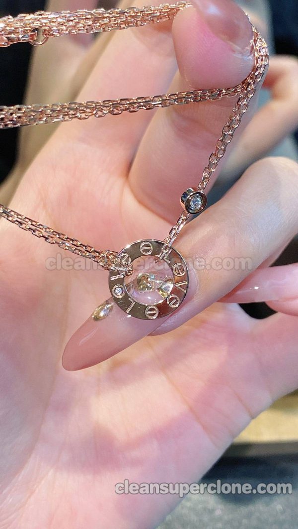 Jewelry 1:1 Copy description and price Cartier women's necklaces