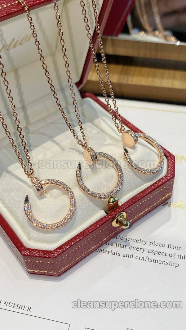 Cartier necklaces Super Clone picture and price nail women's Jewelry