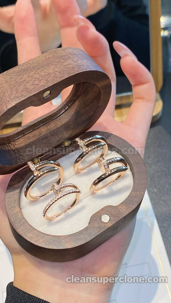 Jewelry 1:1 Copy description and price Cartier nail women's rings