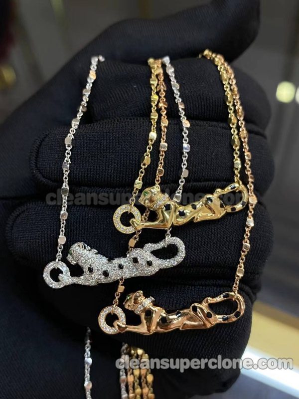 women's necklaces replica details and pricing Cartier Leopard Jewelry