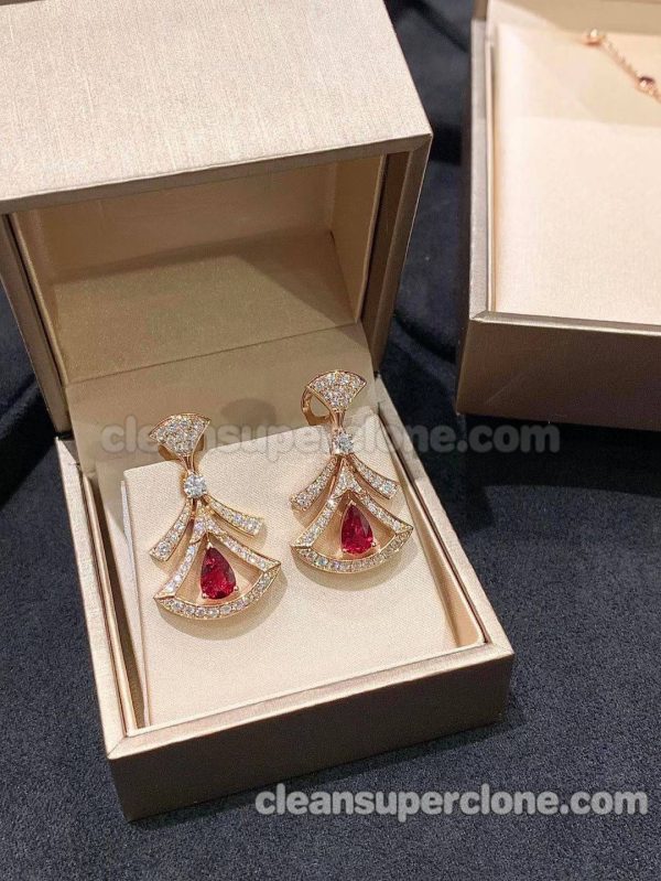 women's necklaces replica details and pricing Bvlgari ruby earrings Jewelry