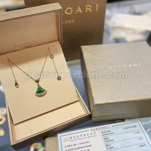 women's necklaces replica details and pricing Bvlgari green Jewelry