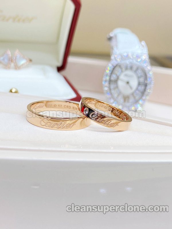 Jewelry 1:1 Copy description and price Cartier couple rings