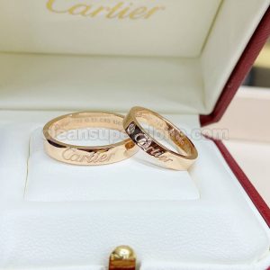 Jewelry 1:1 Copy description and price Cartier couple rings