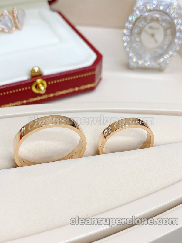 Jewelry 1:1 Copy description and price Cartier couple rings