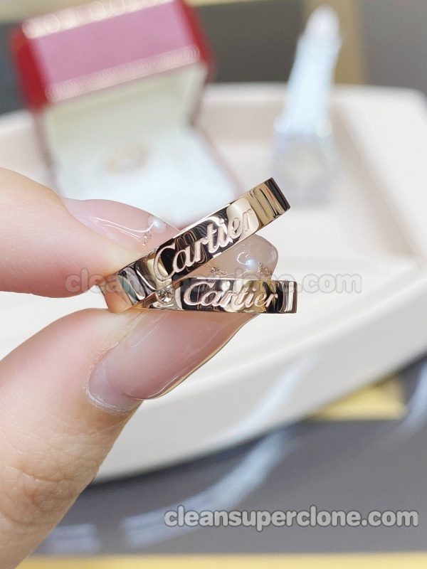 Jewelry 1:1 Copy description and price Cartier couple rings