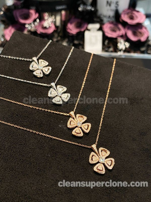 women's necklaces replica details and pricing Bvlgari flower Jewelry