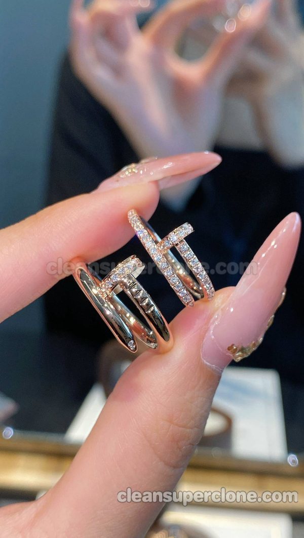 Jewelry 1:1 Copy description and price Cartier nail women's rings