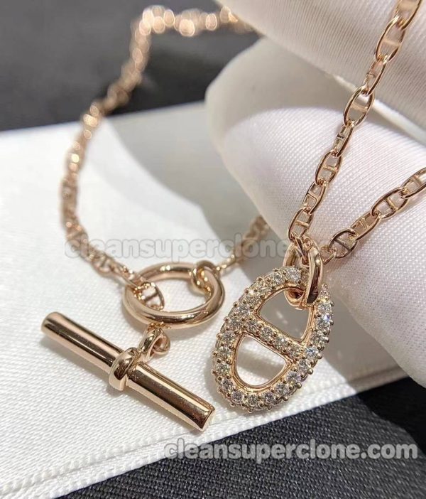 Hermes necklaces Super Clone picture and price women's Jewelry